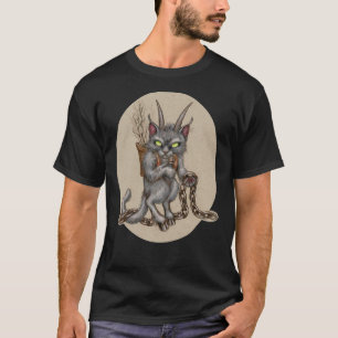 Krampus Kat (met kettingen) Classic T-Shirt