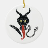 Krampus Keramisch Ornament (Voorkant)