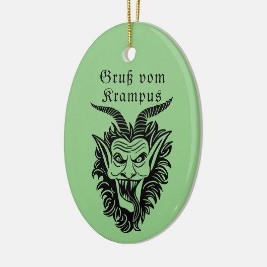 Krampus Keramisch Ornament (Links)