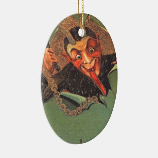 Krampus Keramisch Ornament (Rechts)
