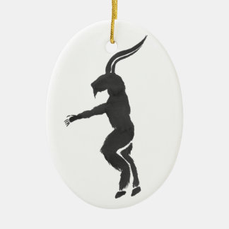 Krampus Keramisch Ornament