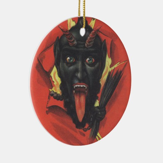 Krampus Keramisch Ornament (Rechts)