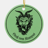 Krampus Keramisch Ornament (Voorkant)