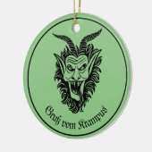 Krampus Keramisch Ornament (Links)