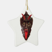 krampus keramisch ornament (Rechts)