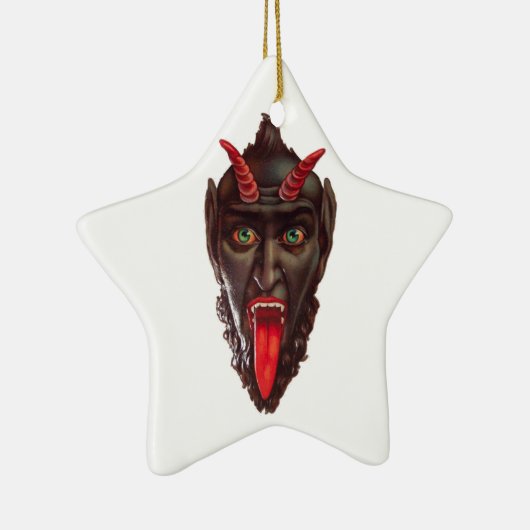  krampus keramisch ornament (Rechts)