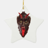  krampus keramisch ornament (Voorkant)