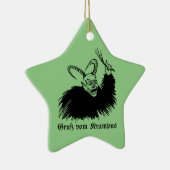 Krampus Keramisch Ornament (Rechts)