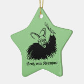 Krampus Keramisch Ornament (Links)