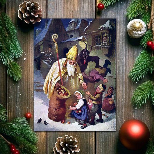  Krampus Kerst Kaart