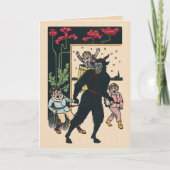  Krampus Kerst Kaart (Voorkant)