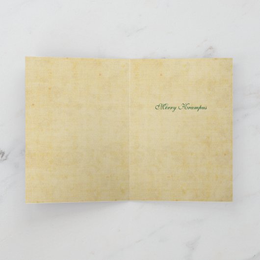  Krampus kerst Kaarten (Binnen)