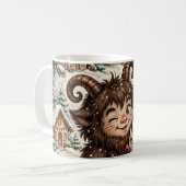 Krampus Kerst Koffiemok (Voorkant links)