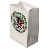 Krampus Kerst Medium Cadeauzakje (Achterkant Gekanteld)