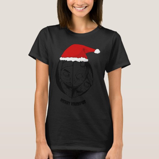 KRAMPUS KERST T-SHIRT (Voorkant)