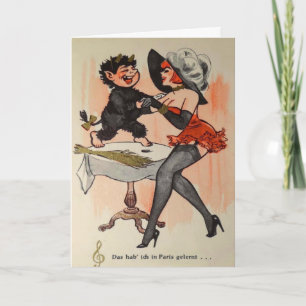 Krampus-kerstkaarten Feestdagen Kaart