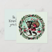 Krampus Kerstmis (Voorkant / Achterkant)