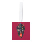 Krampus Kerstmis Decoratie (Voorkant)