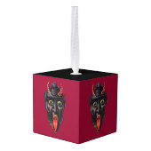 Krampus Kerstmis Decoratie (Achter hoekig)