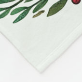 Krampus Kerstmis Fleece Deken (Hoek)