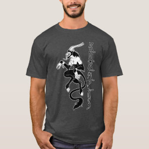 Krampus Kerstmis Horror Geschenk Eng Wezen Duivel T-shirt