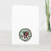 Krampus Kerstmis Kaart (Achterkant)