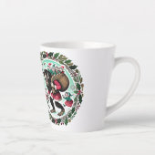 Krampus Kerstmis Latte Mok (Rechts)