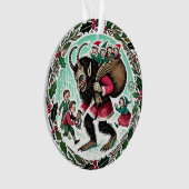 Krampus Kerstmis Ornament (voorkant)