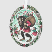Krampus Kerstmis Ornament (voorkant)