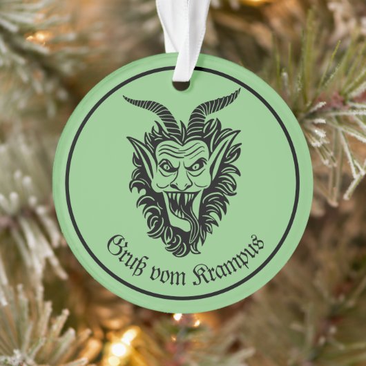 Krampus Kerstmis Ornament (Boom)