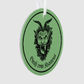 Krampus Kerstmis Ornament (voorkant)