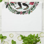 Krampus Kerstmis Theedoek (Gevouwen)