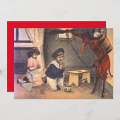 Krampus Kidnapping Bad Children (Voorkant / Achterkant)