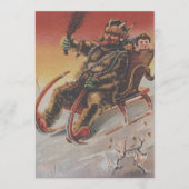 Krampus Kidnapping Children Sleigh (Voorkant)