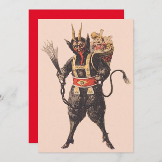 Krampus Kidnapping Children Switch (Voorkant / Achterkant)