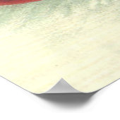 Krampus Kidnapping Kinderen op slee Pitchfork Poster (Hoek)