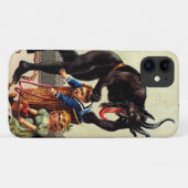 Krampus Kinder in Basket Holiday Vintage Kerstmis Case-Mate iPhone Case (Achterkant (horizontaal))