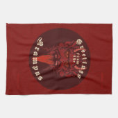 Krampus Kitchen Towel Theedoek (Horizontaal)