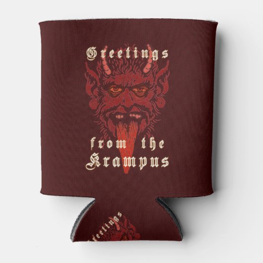 Krampus Koelbox Blikjeskoeler (Voorkant)