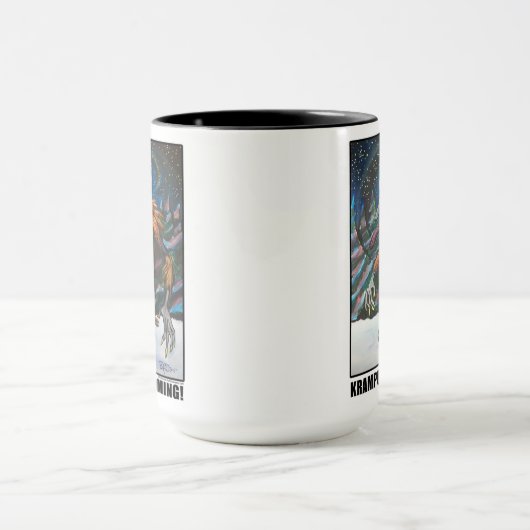 KRAMPUS KOMT! Mok (Midden)