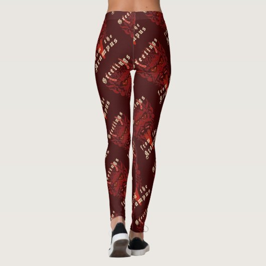 Krampus Leggings (Achterkant)