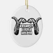 Krampus' Little Helper Keramisch Ornament (Rechts)