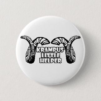 Krampus' Little Helper Ronde Button 5,7 Cm
