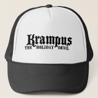 Krampus Logo Trucker Hat Pet