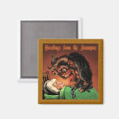 Krampus Magnet (Voorkant / Achterkant)