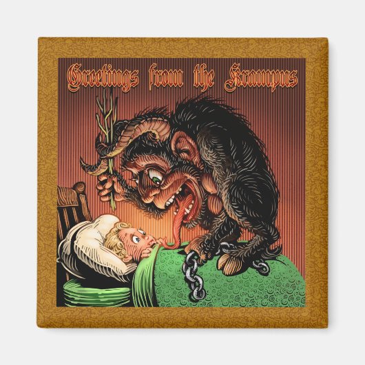Krampus Magnet (Voorkant)