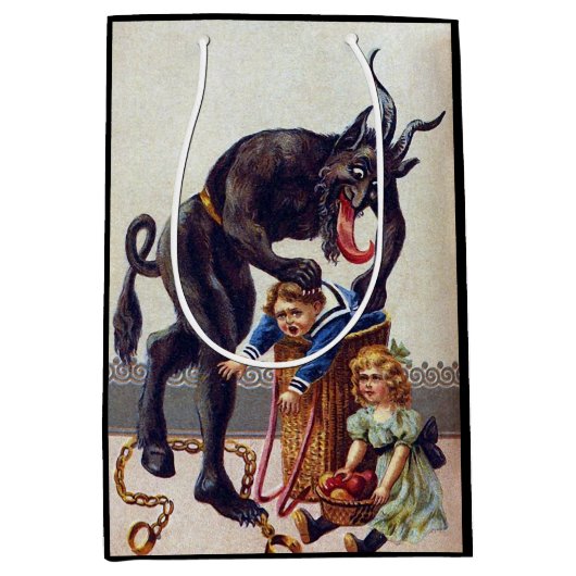 Krampus Medium Cadeauzakje (Voorkant)