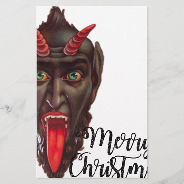 krampus merry kerst (Voorkant)