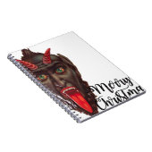 krampus merry kerst notitieboek (Rechterzijde)