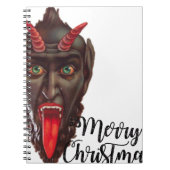 krampus merry kerst notitieboek (Voorkant)